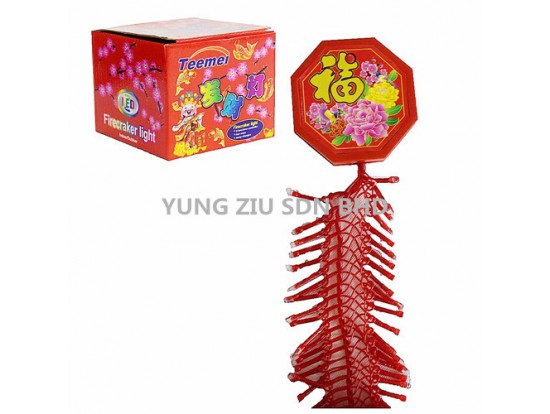 200 RED LED FIRECRACKER LIGHT CNY(10231)(TEEMEI)